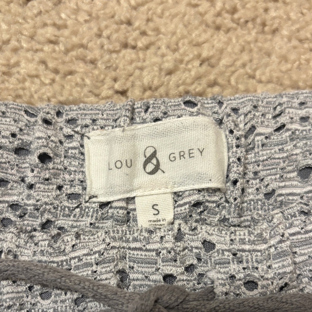 Lou & Grey Eyelet Jogger Pants - Picture 4 of 5
